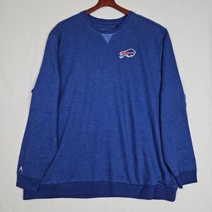Buffalo‎ Bills NFL Football Antigua Crew Neck Lightweight Men's Size 2XL New